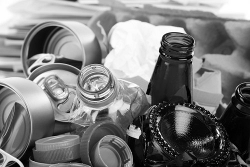 Vans parked outside Plumstead office for clearance