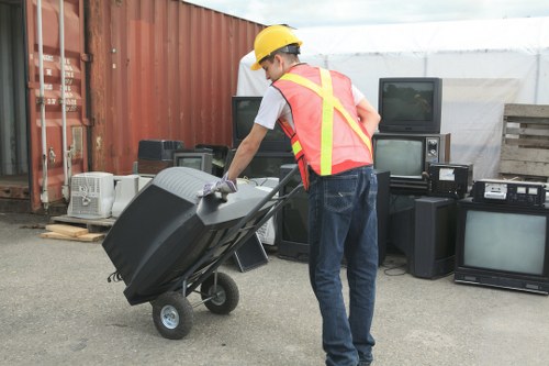 Eco-friendly garden clearance process with recycling